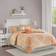 Intelligent Design Senna Bedspread Orange (228.6x228.6)