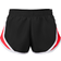 Soffe Team Shortie Shorts Girls - Black/Red/White