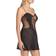 Flora Nikrooz Showstopper Appliqué Chemise - Black