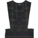 French Toast Girl's V-neck Pleated Plaid Jumper - Green/Navy Blue