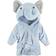 Hudson Baby Animal Face Hooded Bathrobe - Blue Elephant