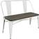 Lumisource Oregon Settee Bench 106.7x82.6cm