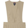 French Toast V-Neck Pleated Jumper - Khaki