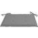vidaXL Tuinstoelkussens 4 st 50x50x3 cm Oxford Stof Grijs