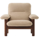 Menu Brasilia Lounge Chair Bouclé 02 Beige Fauteuil 82cm