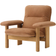 Menu Brasilia Cuir Dunes Camel 21004 Marron Fauteuil 82cm