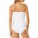 Tommy Bahama Pearl Shirred Bandeau One Piece Swimsuit - White