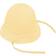 Name It Zille UV Hat- Double Cream (13201510)