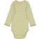 Wheat Body Placket LS - Green Stripe (9101f-112-4142)