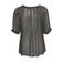 Part Two Popsy Blouse - Black Mini Block Print