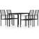 vidaXL 3099199 Patio Dining Set, 1 Table incl. 4 Chairs