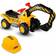 Costway Outdoor Kids Ride On Construction Excavator with Safety Helmet