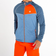 Dare 2b Contend Recycled Fleece Jacket - Stellar Blue/Burnt Salmon