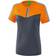 Erima Squad T-shirt Women - New Orange/Slate Grey/Monument Grey