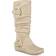Journee Collection Jester Medium Calf - Stone