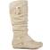 Journee Collection Jester Medium Calf - Stone