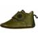 Wheat Dakota Leather Indoor Shoe - Olive