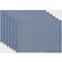 DII Ribbed 6-pack Place Mat Blue (33.02x48.26cm)