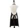 Saro Lifestyle Classic Cuisine Apron Black (88.9x71.12cm)