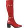 Journee Collection Gaibree Wide Calf - Red