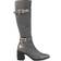 Journee Collection Gaibree Wide Calf - Grey