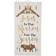 GlitzHome Nativity Wall Decor 35x71cm