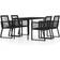 vidaXL 3099157 Matgrupp, 1 Bord inkl. 4 Stolar