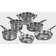 Calphalon Premier Space-Saving Cookware Set with lid 10 Parts