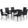 vidaXL 3099410 Patio Dining Set, 1 Table incl. 6 Chairs