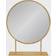 Kate and Laurel Rouen 18-Inch x 22-Inch Round Table Mirror 18cm