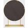 Kate and Laurel Rouen 18-Inch x 22-Inch Round Table Mirror 18cm