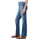 DL1961 Emilie High Rise Vintage Ultra Straight Jeans - Bedford Blue Raw