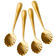 Rice Seashell Tesked 14cm 4st