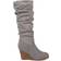 Journee Collection Haze Wide Calf - Grey