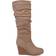 Journee Collection Haze Wide Calf - Taupe