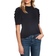 CeCe Puff Sleeve Crepe Top - Rich Black