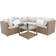 Venture Design Vamos Loungesæt, 1 borde inkl. 5 sofaer