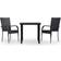 vidaXL 3099377 Matgrupp, 1 Bord inkl. 2 Stolar