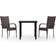 vidaXL 3099377 Matgrupp, 1 Bord inkl. 2 Stolar