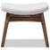 Baxton Studio Vera Mid-Century Seating Stool 39cm