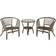 Venture Design Wera Bistro Set, 1 Table incl. 2 Chairs