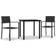 vidaXL 3099263 Matgrupp, 1 Bord inkl. 2 Stolar