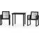 vidaXL 3099149 Matgrupp, 1 Bord inkl. 2 Stolar