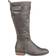 Journee Collection Lelanni Wide Calf - Grey