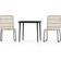 vidaXL 3099173 Patio Dining Set, 1 Table incl. 2 Chairs