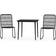 vidaXL 3099173 Patio Dining Set, 1 Table incl. 2 Chairs
