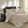 Madison Park Quebec Bedspread Green, Beige (299.72x228.6cm)