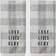 SKL Home Love Lives Here 2-pack Guest Towel Grey (63.5x40.64cm)