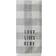 SKL Home Love Lives Here 2-pack Guest Towel Grey (63.5x40.64cm)