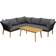 Venture Design Chania Loungeset, 1 Bord inkl. 2 Soffor